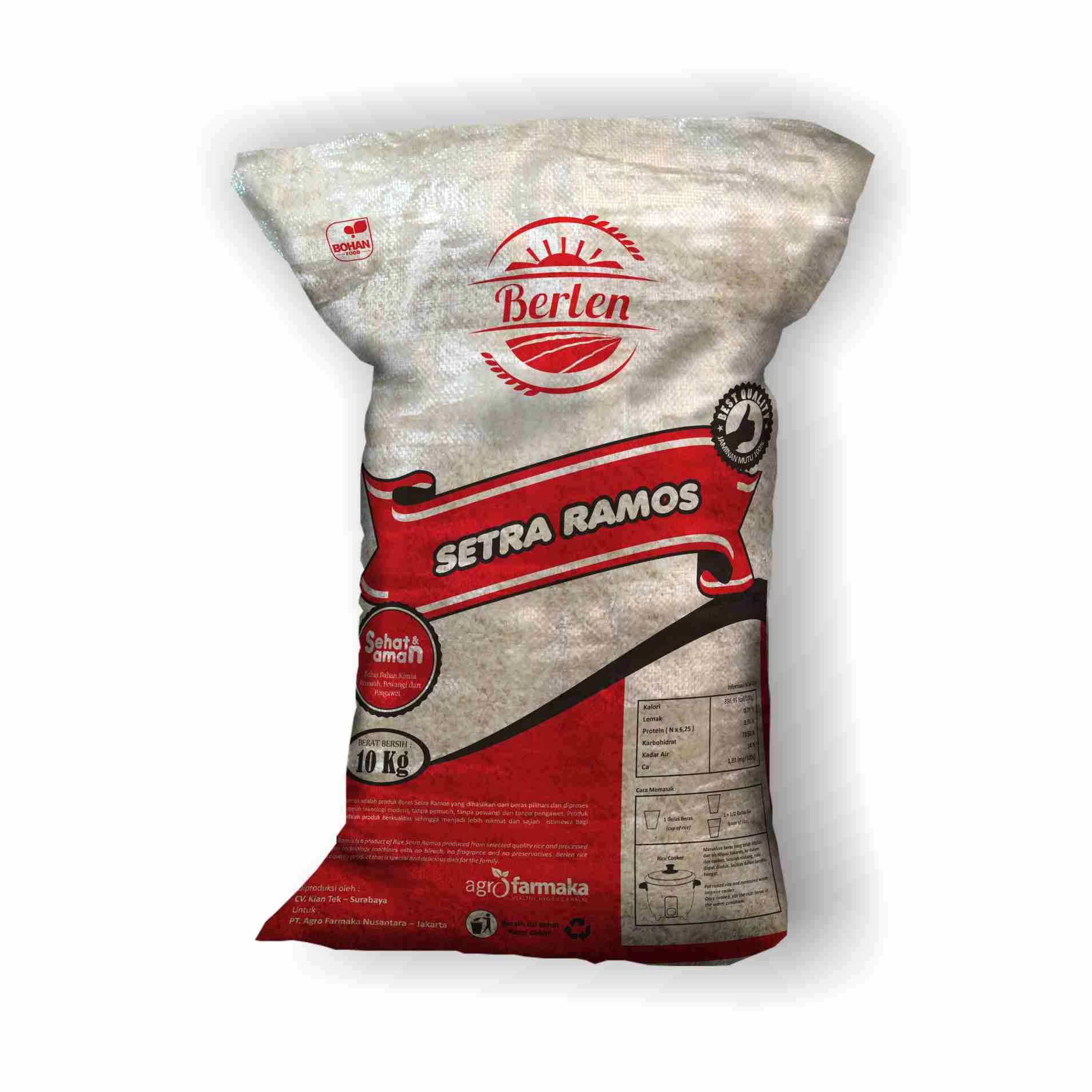 berlen setra ramos karung laminasi