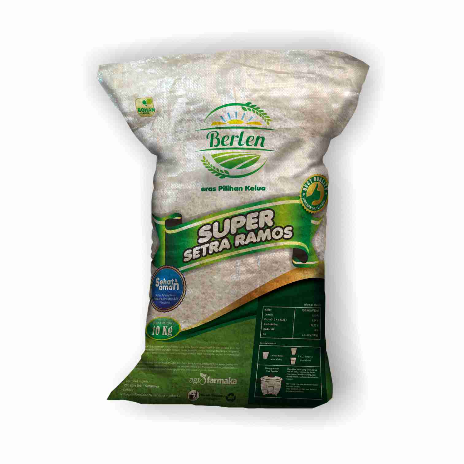 berlen super setra ramos karung laminasi